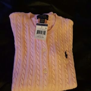 Girls Polo Sweater